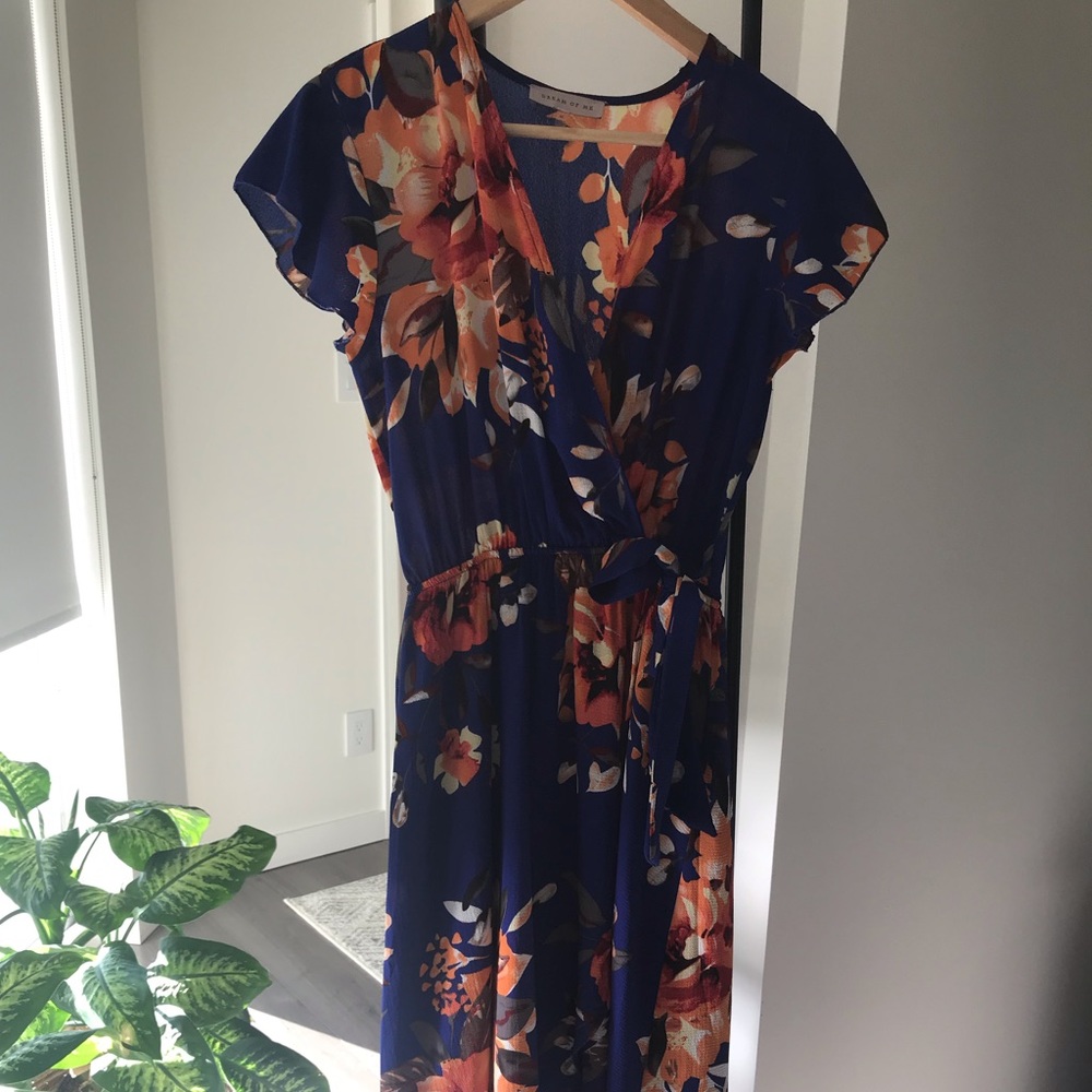Maxi floral dress